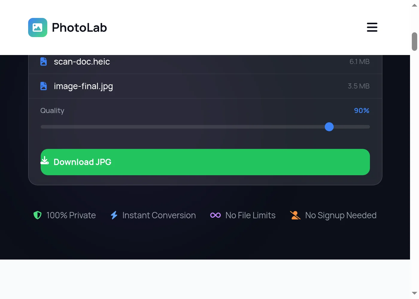 Step-by-step HEIC to JPG conversion guide - Step 3
